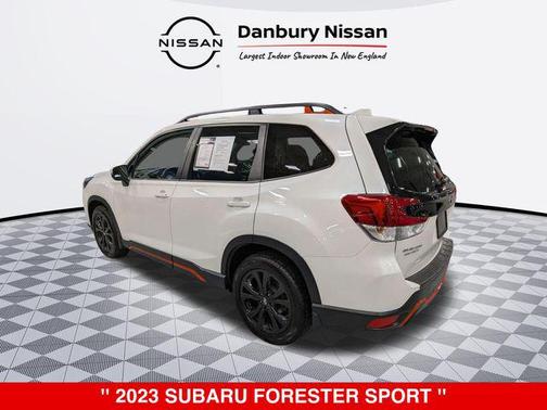 Crystal White Pearl 2023 Subaru Forester Sport