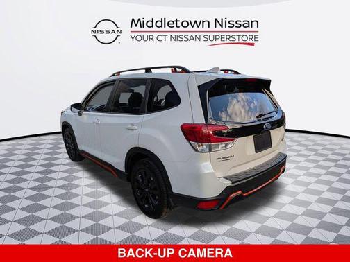 Crystal White Pearl 2023 Subaru Forester Sport
