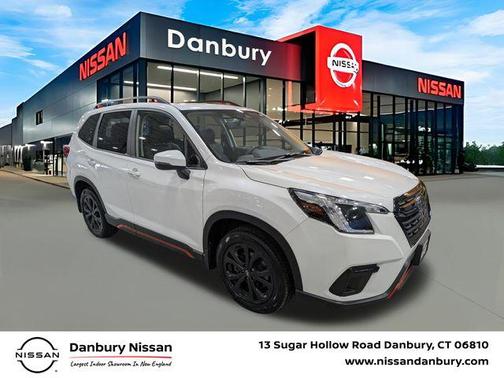 Crystal White Pearl 2023 Subaru Forester Sport
