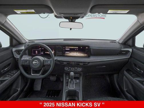 Gun Metallic 2025 Nissan Kicks SV
