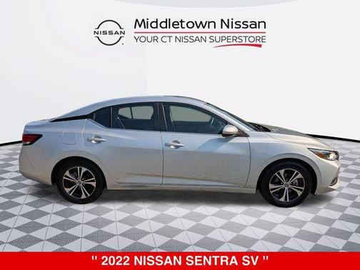 Brilliant Silver Metallic 2022 Nissan Sentra SV