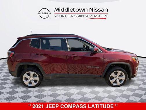 Velvet Red Pearlcoat 2021 Jeep Compass Latitude