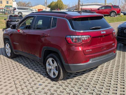 Velvet Red Pearlcoat 2021 Jeep Compass Latitude