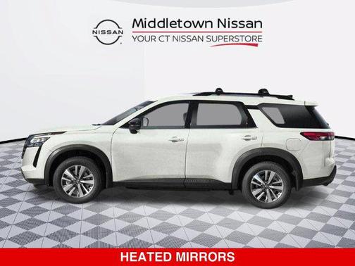 Everest White Pearl Tricoat 2026 Nissan Pathfinder SL