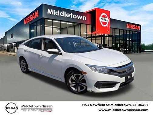 Taffeta White 2016 Honda Civic LX