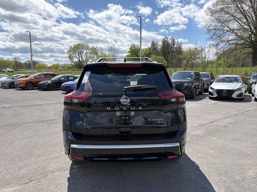 Black 2026 Nissan Rogue Platinum