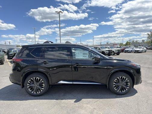 Black 2026 Nissan Rogue Platinum