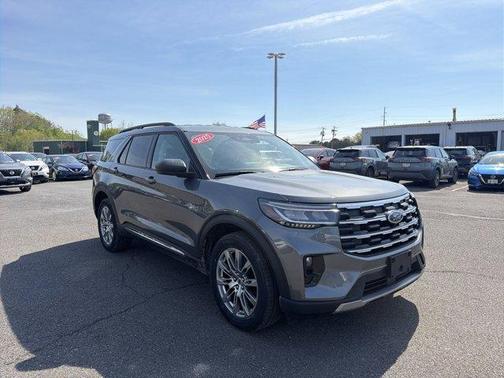 Gray Metallic 2025 Ford Explorer Active