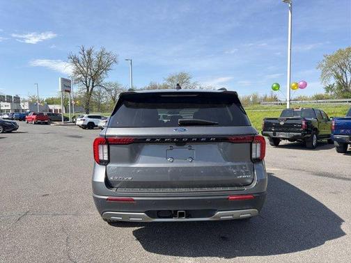 Gray Metallic 2025 Ford Explorer Active