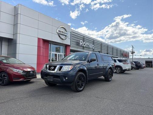 Arctic Blue Metallic 2021 Nissan Frontier SV