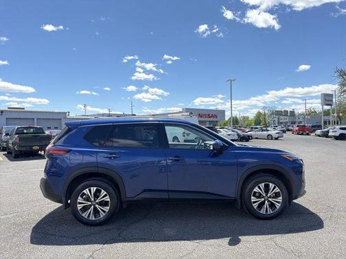Caspian Blue 2021 Nissan Rogue SV