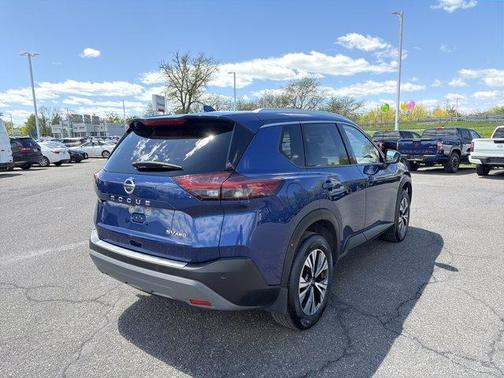 Caspian Blue 2021 Nissan Rogue SV
