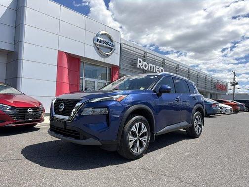 Caspian Blue 2021 Nissan Rogue SV