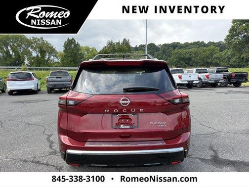 Scarlet Ember Tintcoat 2026 Nissan Rogue Platinum