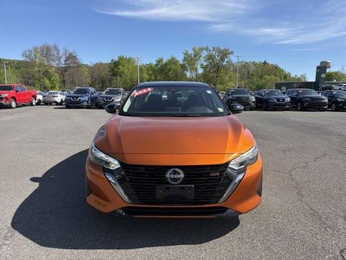 Orange 2024 Nissan Sentra SR