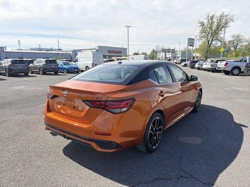 Orange 2024 Nissan Sentra SR