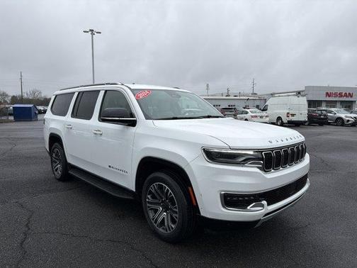 Bright White Clearcoat 2024 Jeep Wagoneer L Series II