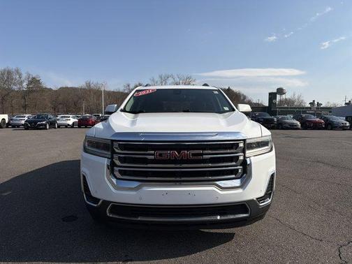 Summit White 2021 GMC Acadia SLE