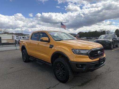 Orange Metallic 2021 Ford Ranger Lariat