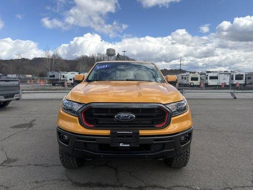 Orange Metallic 2021 Ford Ranger Lariat