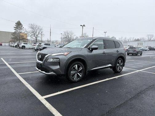 Gun Metallic 2021 Nissan Rogue Platinum