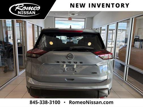 Boulder Gray Metallic 2026 Nissan Rogue Dark Armor