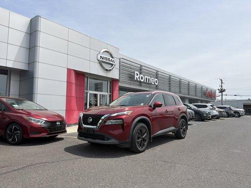 Scarlet Ember 2021 Nissan Rogue SV