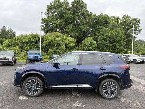 Deep Ocean Blue 2026 Nissan Rogue Platinum