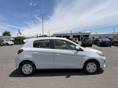 White 2024 Mitsubishi Mirage ES