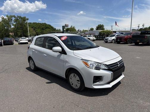 White 2024 Mitsubishi Mirage ES