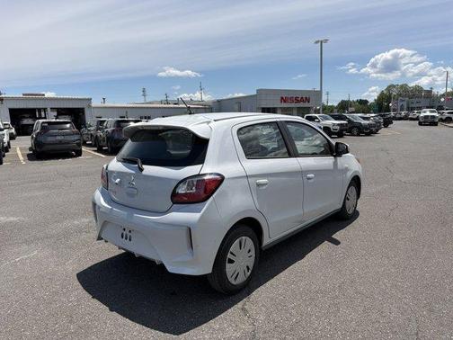 White 2024 Mitsubishi Mirage ES