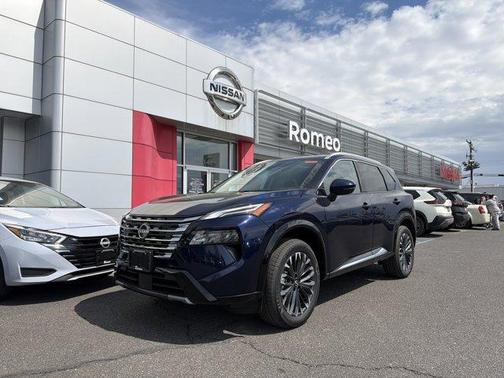 Deep Ocean Blue 2026 Nissan Rogue Platinum