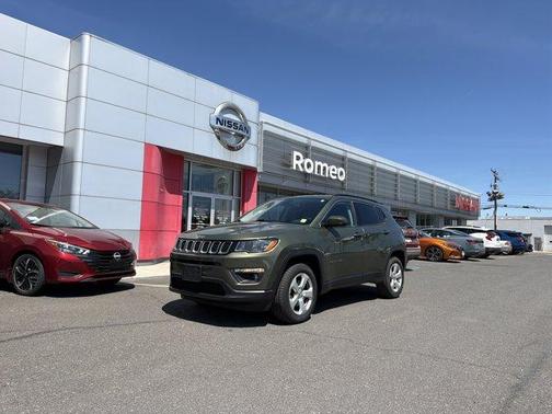 Olive Green Pearlcoat 2020 Jeep Compass Latitude