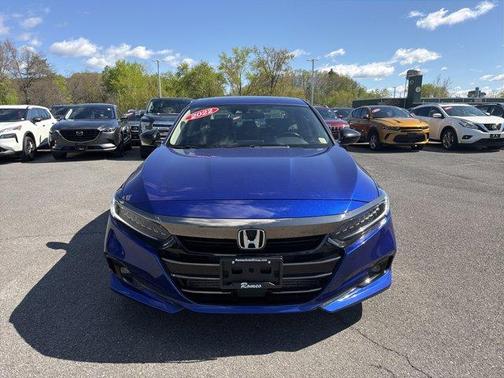 Blue 2022 Honda Accord Sport SE
