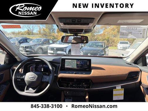 Scarlet Ember Tintcoat 2026 Nissan Rogue Platinum