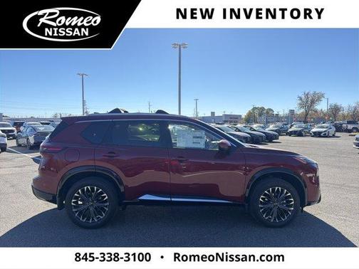 Scarlet Ember Tintcoat 2026 Nissan Rogue Platinum