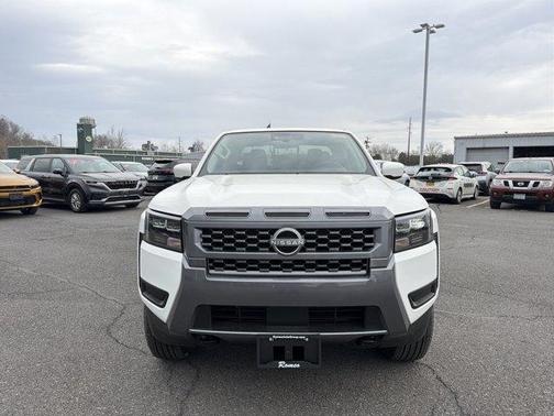 Glacier White 2026 Nissan Frontier SV