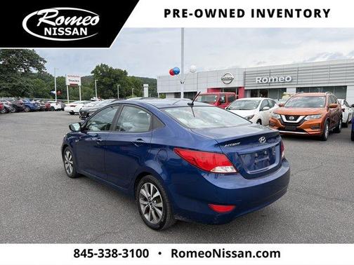 Pacific Blue 2017 Hyundai Accent Value Edition
