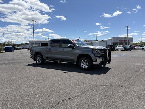 Satin Steel Metallic 2021 Chevrolet Silverado 1500 LT