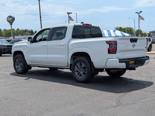 Glacier White 2026 Nissan Frontier SV