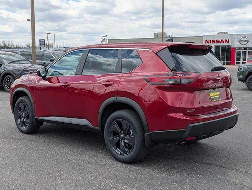 Scarlet Ember 2026 Nissan Rogue SV
