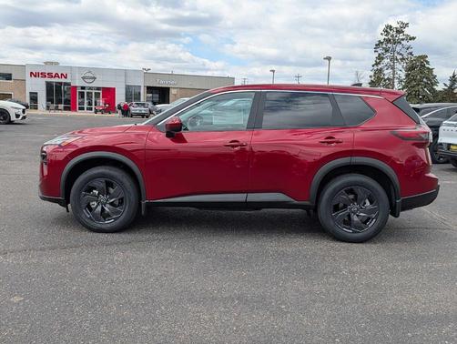 Scarlet Ember 2026 Nissan Rogue SV