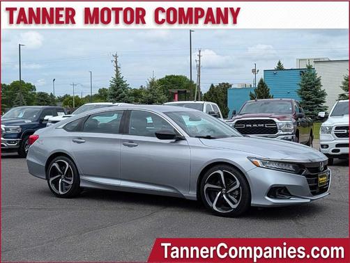 Silver 2022 Honda Accord Sport 1.5T