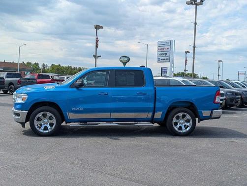 Blue 2022 RAM 1500 Big Horn