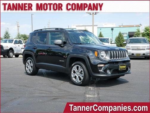 Black 2020 Jeep Renegade Limited