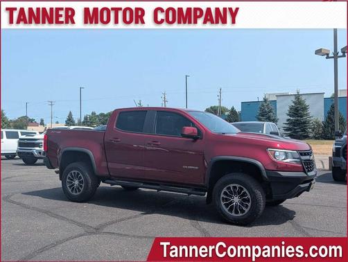 Red 2017 Chevrolet Colorado ZR2 Truck