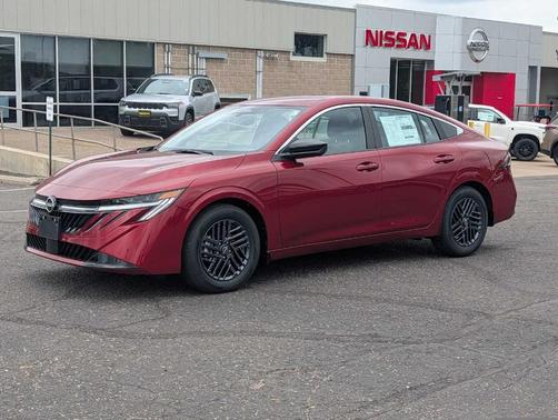Scarlet Ember 2026 Nissan Sentra SV