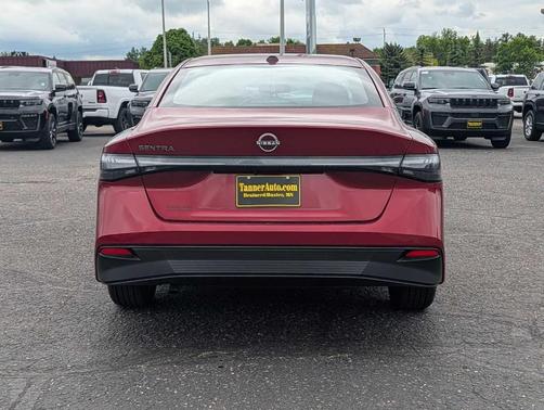 Scarlet Ember 2026 Nissan Sentra SV
