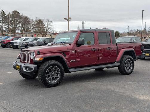 Red 2021 Jeep Gladiator Overland