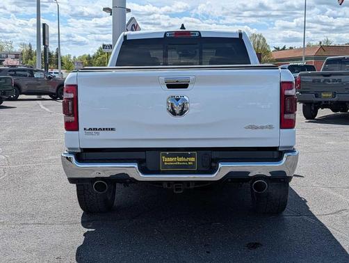 White 2021 RAM 1500 Laramie